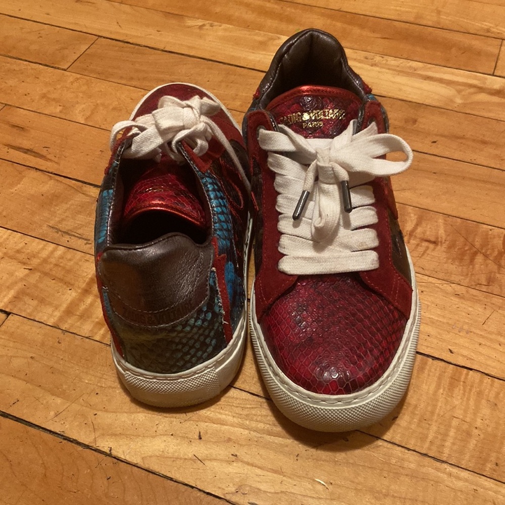 Zadig & Voltaire 100% leather sneakers